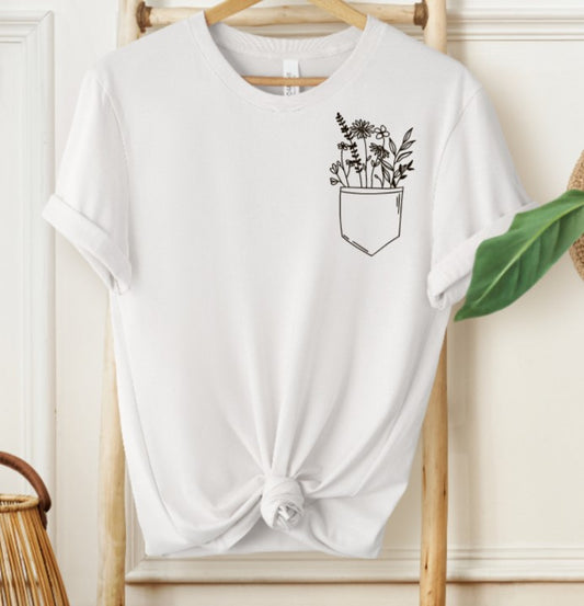 Pocket of Wildflowers T-shirt