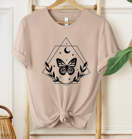 Geometric Monarch T-shirt