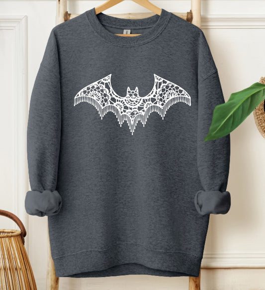 Lace Bat Pullover