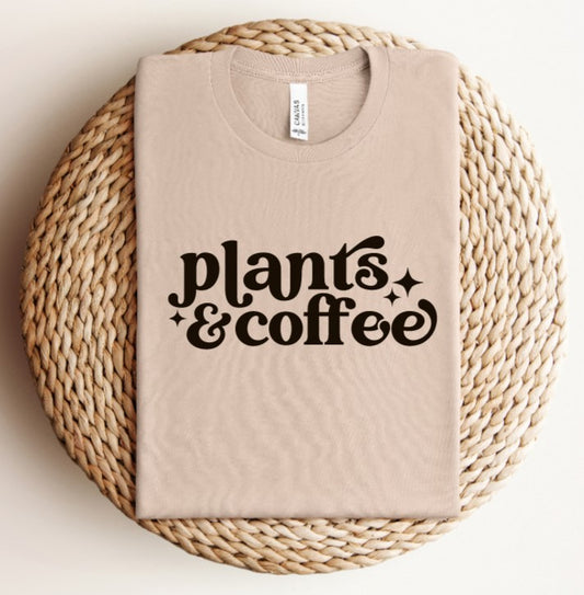 Plants & Coffee T-shirt